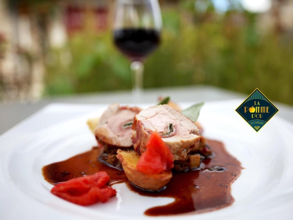 Logis Hotel Bellevue Restaurant La Pomme D'Or Coucy-le-Château-Auffrique المظهر الخارجي الصورة